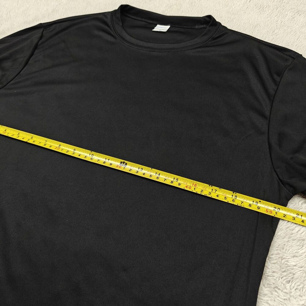 Sport-Tek Long Sleeve Performance Tee Mens M Black Athletic Base Layer Polyester - Picture 4 of 5
